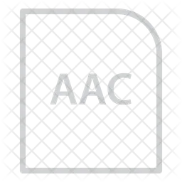 Aac 파일  아이콘