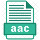 Aac File Formats Icon