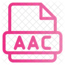 Aac Document File Format Icon