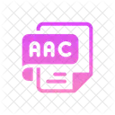 Aac File Extension Format Icon
