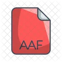 Aaf Video File Icon