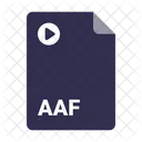 Aaf-Datei  Symbol