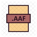 Aaf-Datei  Symbol