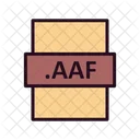 Aaf 파일  아이콘