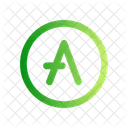 Aave Coin Digital Money Icon