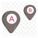 Route Ab Location Direction Icon