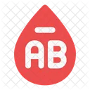Ab negative blood  Icône