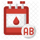 Ab positives Blut  Symbol