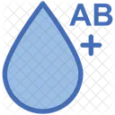 Ab Positive Blood Group  Icon