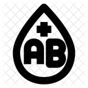 Ab positive blood  Icon