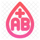 Ab positive blood  Icon