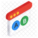 Ab Test Comparison Test Split Testing Icon