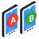 Ab Test Comparison Test Split Testing Icon