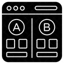 A/b Test  Icon