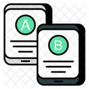 Ab Test Comparison Test Split Testing 아이콘