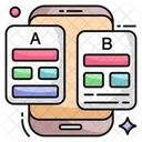 A/b Test  아이콘