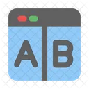 Ab Testing Compare Comparative Icon