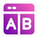 Ab testing  Icon
