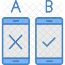 Split Testing Usability Testing Comparison Test Icon