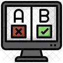 Ab Testing Comparing Method Accessibility Testing Icon