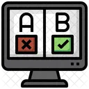 Ab Testing Comparing Method Accessibility Testing Icon