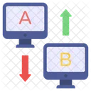 Ab Testing Comparison Test Split Testing Icon
