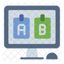 Ab Testing Analysis Data Icon