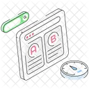 Ab Testing Comparison Split Testing Icon