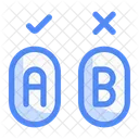 Ab Testing Split Testing Usability Testing Icon
