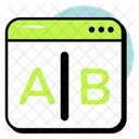 AB Testing  Icon