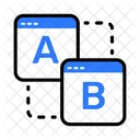 Ab Testing Usability Testing Split Testing Icon