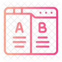Ab Testing Seo Icon