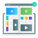 Ab Testing  Icon
