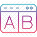 Ab testing  Icon