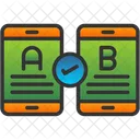 Ab Testing Ab Screens Icon