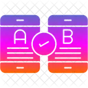 Ab Testing Ab Screens Icon