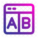 Ab Testing Compare Comparative Icon