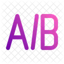 Ab Testing Compare Comparative Icon