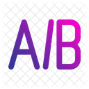 Ab Testing Compare Comparative Icon