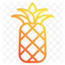 Abacaxi Fruta Tropical Ananas Fresco Verao Natural Icon