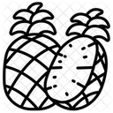 Abacaxi Fruta Saudavel Icon