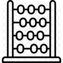 Abaco Moldura De Contas Maquina De Calcular Ícone