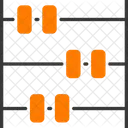 Abacus Calculation Counting Icon