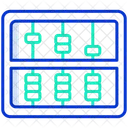 Abacus Calculator Calculation Icon