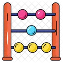 Old Calculator Abacus Counting Frame Icon