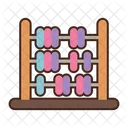 Abacus Calculation Math Icon