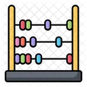 Abacus Calculator Math Icon