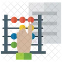 Abacus Abacus Calculator Counting Icon