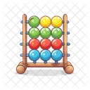 Abacus Calculator Math Icon