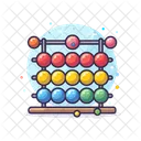 Abacus Calculator Math Icon